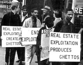 Chicago residents protest against exploitative housing contracts