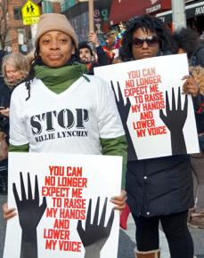 The Millions March NYC brought tens of thousands of determined activists together
